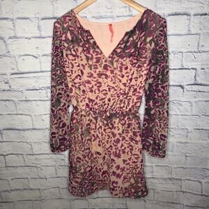 Eight Sixty Animal Print Dress